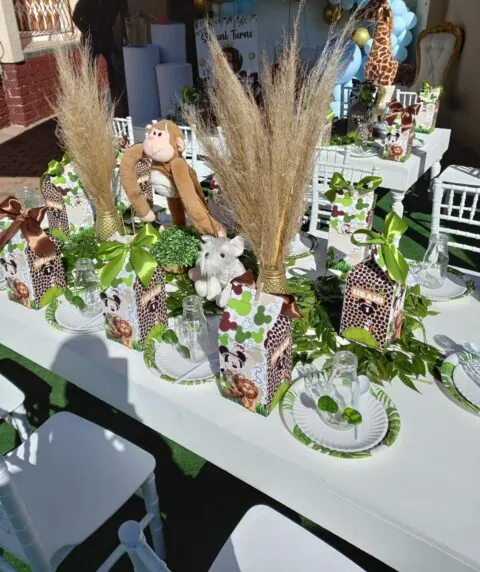 Styled Bakiddies children’s birthday party table